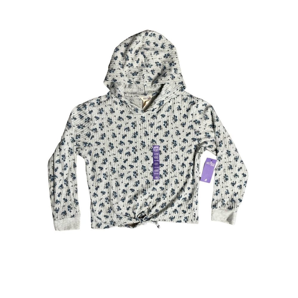 Hollywood by Jean People Floral Lightweight Hoodie Medium
